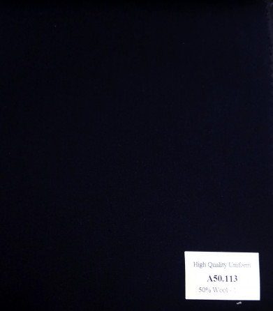 A50.113 Kevinlli V1 - Vải Suit 50% Wool - Xanh đen